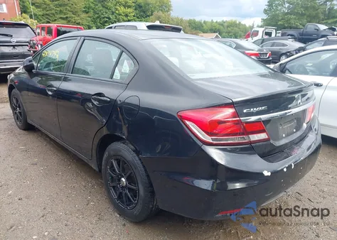 2013 Honda Civic Lx from USA, damaged, VIN 2HGFB2F51DH599013